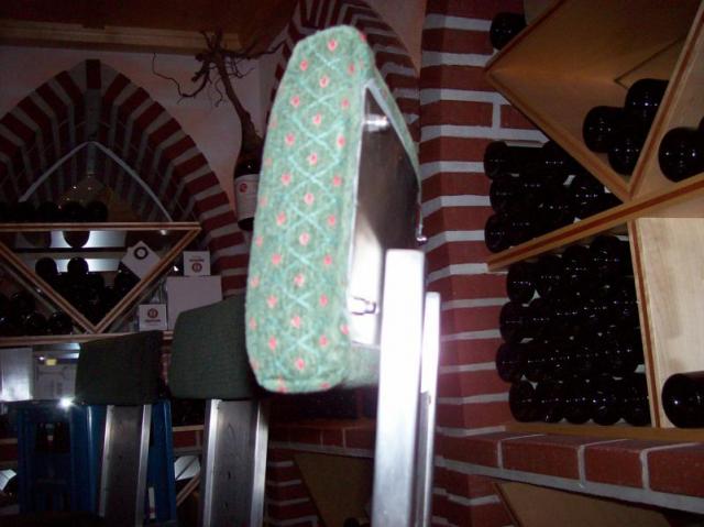 Barhocker aus Nirosta.